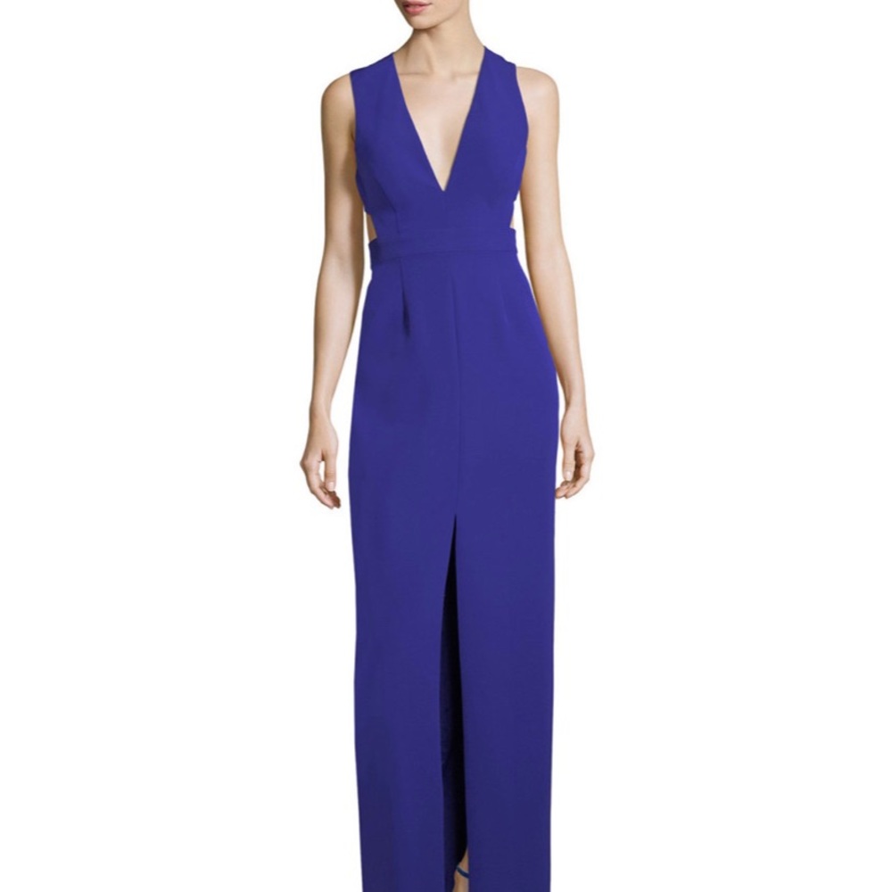 Royal blue Size 2 Aiden Mattox prom dress